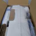 3-in-1 Portable Baby High Chair for Babies and Toddlers, Convertible Easy Clean Infant Foldable Highchair with Adjustable Legs & Dishwasher Safe Tray, Blue