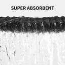 Extra Large Bath Towel Set of 6 (40"x80"), Oversized Bath Sheet Super Soft Highly Absorbent Microfibers Quick Dry Luxury Shower Towel for Bathroom Spa Gym Hotel Yoga (Charcoal Gray, 6Piece)