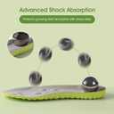 4D Cloud-Soft Comfort Insoles for Kids and Youth - Memory Foam Insoles with Shock Absorption - Trim-to-Fit Arch Support Insoles for Healthy Development of Growing Feet (US Youth 1.5Y2.5Y)