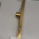 Shower Drain, 18 Inch Gold Linear Shower Drain with Removable Tile Insert Grate, 2 in 1 Bathroom Modern 304 Stainless Steel Brushed Gold Shower Floor Drain with Adjustable Feet,Hair Filter