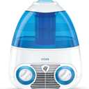 Vicks Starry Night Filtered Cool Mist Humidifier, Medium to Large Rooms, 1 Gallon Tank  Cool Mist Humidifier for Baby and Kids Rooms with Light Up Star Night Light Display, Works with Vicks VapoPads (Blue)