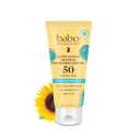 Babo Botanicals Sheer Mineral Sunscreen Lotion SPF 50 with 100% Mineral Active Ingredients for Babies, Kids or Extra Sensitive Skin, Lightweight, Water Resistant & Fragrance Free, Multicolor, Unscented, 3 Fl Oz