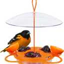 Nature's Way OFP1 All-in-One Oriole Buffet Bird Feeder, Orange