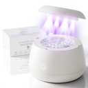 2026 Ultrasonic Retainer Cleaner Machine - 48kHz Dental Cleaning Pod for Denture, Mouth Guards, Aligner, Night Guards, Braces, Jewelry, Toothbrush, Sonic Dental Cleaner with 200ML Capacity