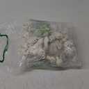 Wettarn 50 Sets Small Tiny Plush Bear Bulk 4.72 Inch Mini Stuffed Animals Small Bear Party Favors with Thank You Tags and Mesh Bags for DIY Keychain Birthday(White)