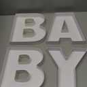 Baby Shower Cardboard Letter Fillable Sweet Chocolate Charcuterie Box