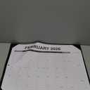 Desk Calendar 2026-2027 with Desk Mat  22" x 17" Large Desk Pad Calendar Runs from January 2026 to June 2027, Office Supplies Desktop Monthly Calendar for Home & Office (Black)