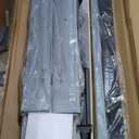 OLALITA Full Size Upholstered Platform Bed, Full Frame with Fabric Headboard, Sturdy Frame Wooden Slats, No Spring Mattress Required, Noiseless, Easy to Assemble, Light Gray