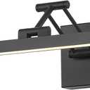 Black Picture Lights for Paintings Dimmable Gallery Light Hardwired LED Wall Art Lighting Display Artwork Lamps 23.6 Inch 14W 3000K Warm White