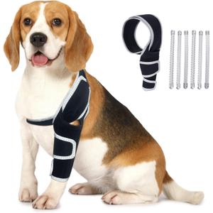 Dog Brace for ACL Tear Back Leg, Adjustable Dog Leg Brace for Front or Hind Leg, Dog Shoulder Brace, ACL Brace for Dogs Rear Leg to Provide Support, Promotes Recovery and Improve Joint Problems S