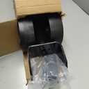 Kohree 2000 lbs Trailer Jack with Dual Wheel, 20-24V Cordless Drill Compatible, Heavy Duty Bolt on Trailer Tongue Jack for RV, Boat, Black, 12" Lift