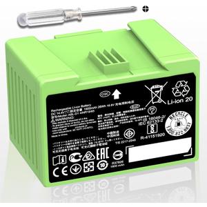 ABL-D1 Battery for iRobot Roomba Replacement Parts i/e Series i7 i7+ 7150 7550 i8 i8+ i3 i3+ i4 i4+ i6 e5 e6 3150 3550 e5150 e5152 4150 4552 i7158 Lithium Ion Battery for Roomba