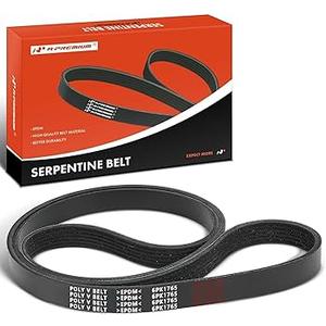 A-Premium 6PK1763 Serpentine Drive Belt Compatible with Chevrolet, Dodge, Ford, Jeep, Volkswagen, Chrysler & Buick Cars - Jetta, Golf, Town & Country, Wrangler, Sebring, Avenger, Journey, Regal & More