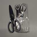 Kitchen Shears by Gidli - Includes Seafood Scissors As a Bonus - Heavy Duty Utility Stainless Steel All Purpose Ultra Sharp Scissors for Food/Cooking