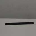 Middle Atlantic EB1, 1 Space Blanking Panel for 19" Rack Mounts Flanged Econo Steel 1RU, Black