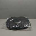 5 STARS UNITED Donut Pillow Hemorrhoid Tailbone Cushion  Large Cushion for Pain Relief  Coccyx, Prostate, Sciatica, Pelvic Floor, Pressure Sores, Pregnancy, Postpartum Recovery, Black