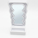 2 x  Wavy Light & Mirror Phone Holder