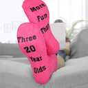 Funny 60th Birthday Gifts Socks for Women, Wife, Grandma or Mother,Novelty Fuzzy Cupcake Socks for Women's 60 Years Old Birthday