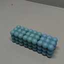 3-Ball Cube Aromatherapy Candle (Blue)
