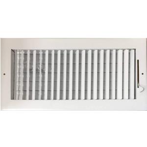 14" x 6" Adjustable Blade Sidewall Ceiling Register Vent Cover Diffuser Heavy Duty Stamped Steel (Listed Size is for Duct Opening or Inside Measurement)