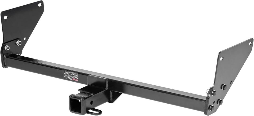 VEVOR Class 3 Trailer Hitch, 2-Inch Receiver, 6000 lbs, Q345B Steel Tube Frame, Compatible with 2020-2024 Toyota RAV4, Multi-Fit Hitch to Receive Ball Mount, Cargo Carrier, Bike Rack, Tow Hook, Black