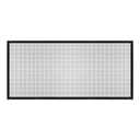 uxcell Window Screen Mesh, 28" x 59" DIY Fiberglass Netting Mesh Black Frame with Hook and Loop Adhesive Edging Black Mesh for Bedroom, Living Room, Kitchen