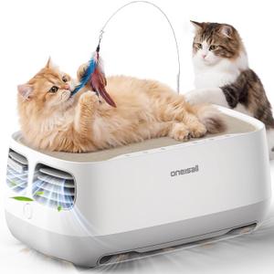 oneisall Pet Air Purifier with 3-Side Air Intake&Hair Collection Bin, PP03