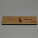 Cat Tracker Collar - Waterproof Airtag Cat Collar with Finder Tag (iOS ONLY), Compatible with Apple Find My, Breakaway Tractive Design with Reflective Pattern & Bell, Khaki(Not for Android Devices)