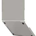 UPPERCASE GhostShell Frost Premium Hardshell Case with Scratch-Resistant Textured Matte Finish, for 2021 2022 2023 MacBook Pro 14" Apple Silicon M1 M2 Pro/Max, A2442 A2779, Gray (No Rubber Coating)