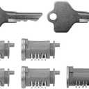 Technical Precision Replacement for Kenworth W900L Year 2024 Ignition Door Lock Set
