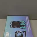 Zenoplige Mask Fins Snorkel Set, Snorkeling Gear for Adults, Panoramic View Snorkel Mask Anti-Fog, Adjustable Dive Flippers, Dry Top Snorkel and Travel Bag, Scuba Gear for Swimming Snorkeling Diving (Small-Medium, Transparent Purple)