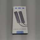 6Ft 7-Port USB Hub 3.0 for Desktop, 4 USB-A & 3 USB-C Ports Aluminium 5Gbps USB Extender Hub, USB Splitter, USB Hub Long Cable for Desktop, PC, Flash Drive, Mobile HDD SSD, Windows/ XPS