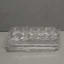 Sooyee 2 Pack Egg Holder for Refrigerator, Plastic Egg Storage Container, Fridge Egg Organizer, Clear Refrigerator Organizer Bins with Lids, Stackable Tray Holds 12 Eggs