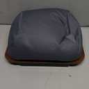 Lap Beanbag Book Stand with Storage, Adjustable Reading Pillow for Bed & Desk, Multi-Angle Book Stand Pillow Holder, Hands-Free Lap Reading Stand for Book,iPad, Tablet, Book Lover Essential (Dark Wood)