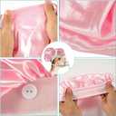 2-Pack F20 Headgear Replacement Compatible with AirFit/AirTouch F20 CPAP Mask Headband with 4 Clips+2Pcs Satin Covers Headgear Pads Satin Sleep Hat Cap for Most Headgear Strap Elasticity Hair Saver