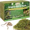 Legigo 2.6LB Sphagnum Moss for Reptile- 48QT Natural Reptile Moss Terrarium Moss Substrate, Snake Tank Moss Peat Moss Reptile Bedding for Snake, Gecko, Ball Python, Frog and Orchids Plants