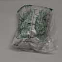 Women Wrap Top Thumb Hole Long Sleeve Self Tie Workout Shirt Pilates Ballet Yoga Tops (US, Alpha, Small, Regular, Regular, Grey)