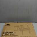 Mounting Dream TV Wall Mount for 32-65 Inch Television,Mount with Swivel and Tilt, Full Motion Bracket with Articulating Dual Arms, Fits 16inch Studs, Max VESA 400X400 mm, 99lbs, MD2380 (Black)