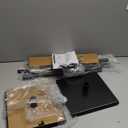 USX MOUNT Universal Speaker Stands, Height Adjustable Extend 30.0" to 39.1" for Satellite Speakers & Small Bookshelf Speakers up to 11 lbs Per Stand, 1 Pair Floor Stands for Sony Bose Polk JBL Yamaha