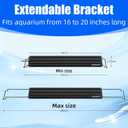 AQUANEAT LED Aquarium Light Full Spectrum for 16 Inch to 20 Inch Fish Tank Light Fresh Water