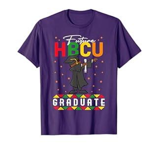 future hbcu graduate T-Shirt (Blue, Medium)