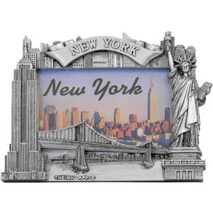 Zizo New York Picture Frame - Silver, New York Souvenir