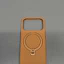 TORRAS Q3 Silicone 360 Spin for iPhone 17 Pro Case with Stand, Fit for MagSafe, Magnetic Ring Stand with Camera Control, Liquid Silicone Rubber Soft Phone Case for iPhone 17 Pro 6.3'', Pastel Orange