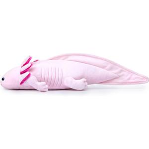 ZHONGXIN MADE Axolotl Stuffed Animal - Light Pink Axolotl Plush Toy, Realistic 20" Cute Ambystoma Creepy Amphibians Plush Toys, Unique Plush Gift Collection for Kids