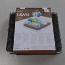 Boon Grass Plastic Drying Rack - Modern Countertop Baby Bottle Organizer - 9.75 x 9.88 x 3.0 inches - Gray