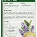 Traditional Medicinals Tea, Organic Licorice Root, Soothes the Digestive Tract & Promotes Respiratory Health - Kosher, Non-GMO, Caffeine-Free - 16 Tea Bags (EXP 05/31/29)