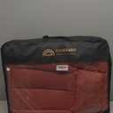 Coverado Seat Covers, Car Seat Covers Front Seats, Car Seat Cover, Car Seat Protector Waterproof, Car Seat Cushion Nappa Leather, Red Seat Covers Carseat Cover Universal Fit for Most Cars