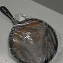 Lodge L9OG3 Cast Iron Round Griddle, Pre-Seasoned, 10.5-inch - Made in USA, Compatible with Stovetop, Oven, Grill & Campfire