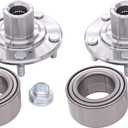 MOTOKU Pair Front Wheel Hub Bearing Assembly Kits for Honda Civic 2016-2021 Insight 2019-2022 Acura ILX 2016-2022 1.5L Turbo Only Left Driver and Right Passenger Side