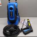 Electric Pressure Washer 4800PSI-Max 3.2GPM Power Washer Wash Machine Electric Powered with Foam Cannon for Car, Floor, Garage, Patio Washing, Blue
